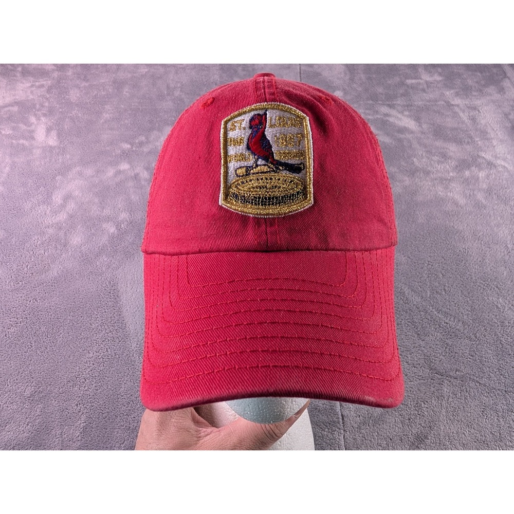 New Era St Louis Cardinals 1967 World Series Hat Red Adjustable Strapback Cap